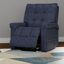 Velour - Power Lift Chair - Blue by HouseOfZazla