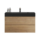 Alice Natural Oak Bathroom Vanity With Sink by HouseOfZazla