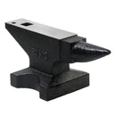 44 Lbs High Hardness Rugged Round Horn Anvil Blacksmith - Black by HouseOfZazla