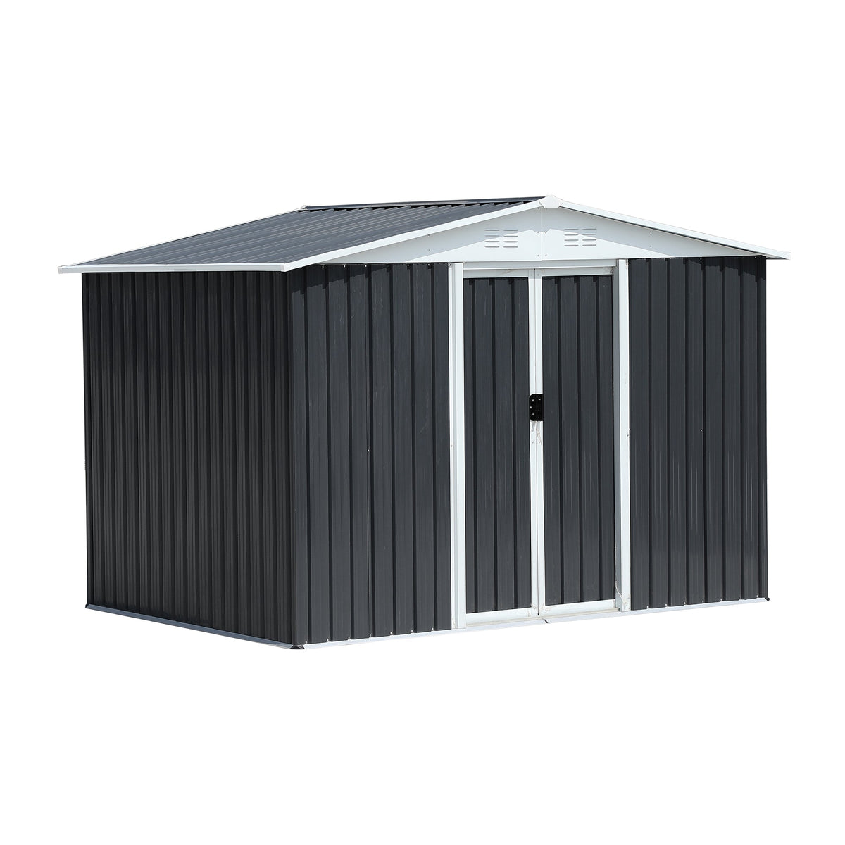 8x6 Feet Apex Roof Dark Storage Shed, photo 6 of 6