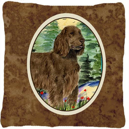 Field Spaniel Decorative   Canvas Fabric Pillow