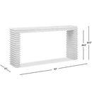 Veda - Geometric Waterfall Table by HouseOfZazla