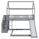House Bunk Bed With Slide