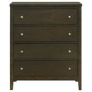 Clement - 4 Drawer Chest Of Drawers - Espresso