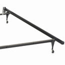Julian - Twin / Full Bed Frame - Black by HouseOfZazla