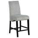 Upholstered Counter Stools (Set of 2) - Gray by HouseOfZazla