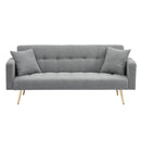 Teddy Fleece Sofa Bed With Luxurious Throw Pillows by HouseOfZazla
