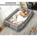 Double Human Dog Bed Loveseat - Extra Large Floor Couch