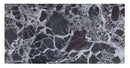 Landon - Coffee Table With Glass Marble Texture Top And Bent Wood Design by HouseOfZazla