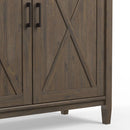 Ela - Medium Storage Cabinet - Smoky Brown by HouseOfZazla