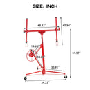 Drywall Lift Panel Hoist Jack Lifter with Caster Wheels and Telescopic Arm by HouseOfZazla