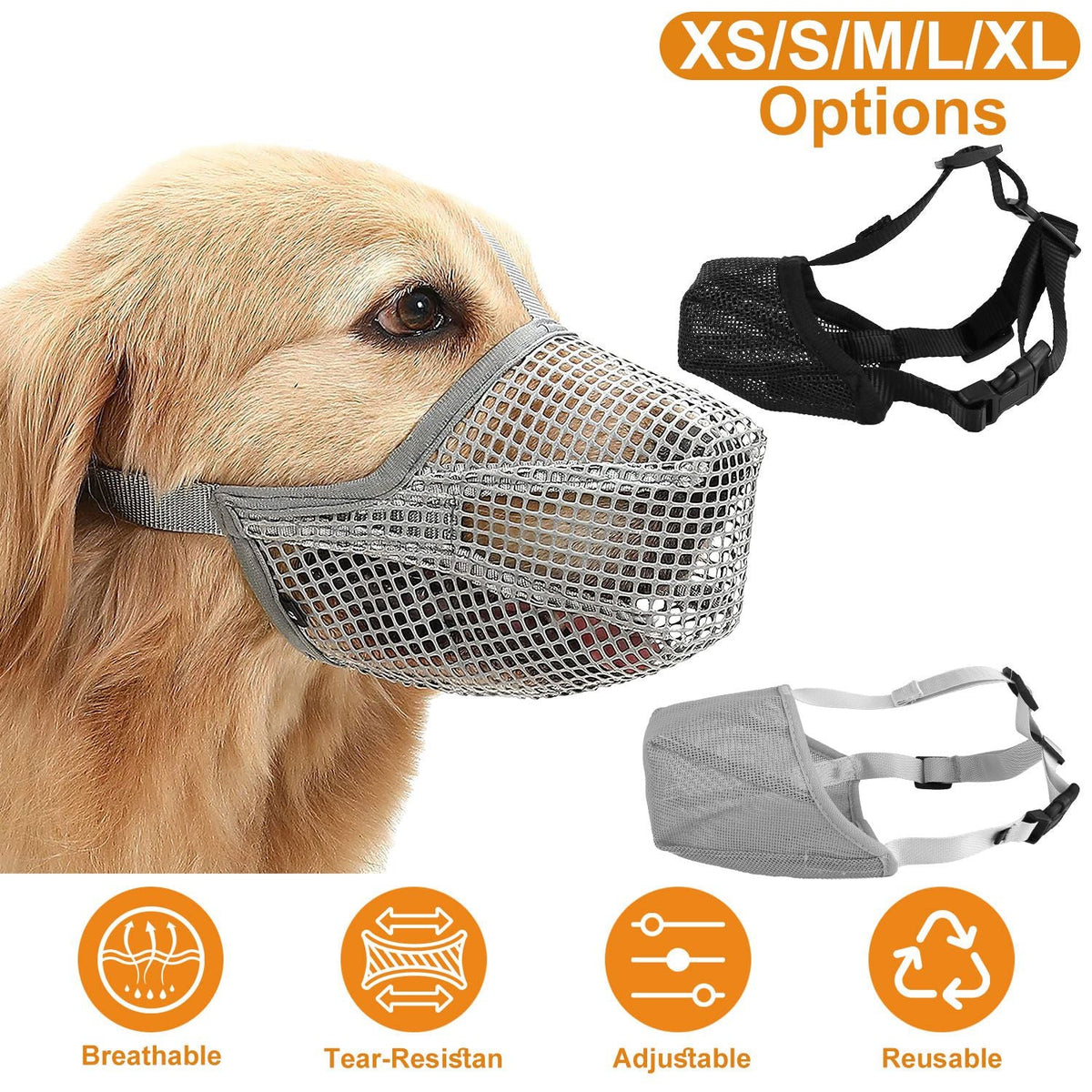 GBruno Pet Muzzle Mask, photo 2 of 8