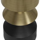 Miller - Side Table - Black / Brass by HouseOfZazla