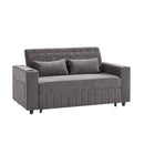 Pull-Out Sofa Bed Convertible Couch With Adjustable Backrest For Living Room by Unique Piece Furniture