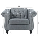 1 Seater Sofa For Living Room by Unique Piece Furniture