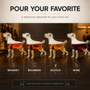 Dog Animal Wine & Whiskey Decanter - 500ml