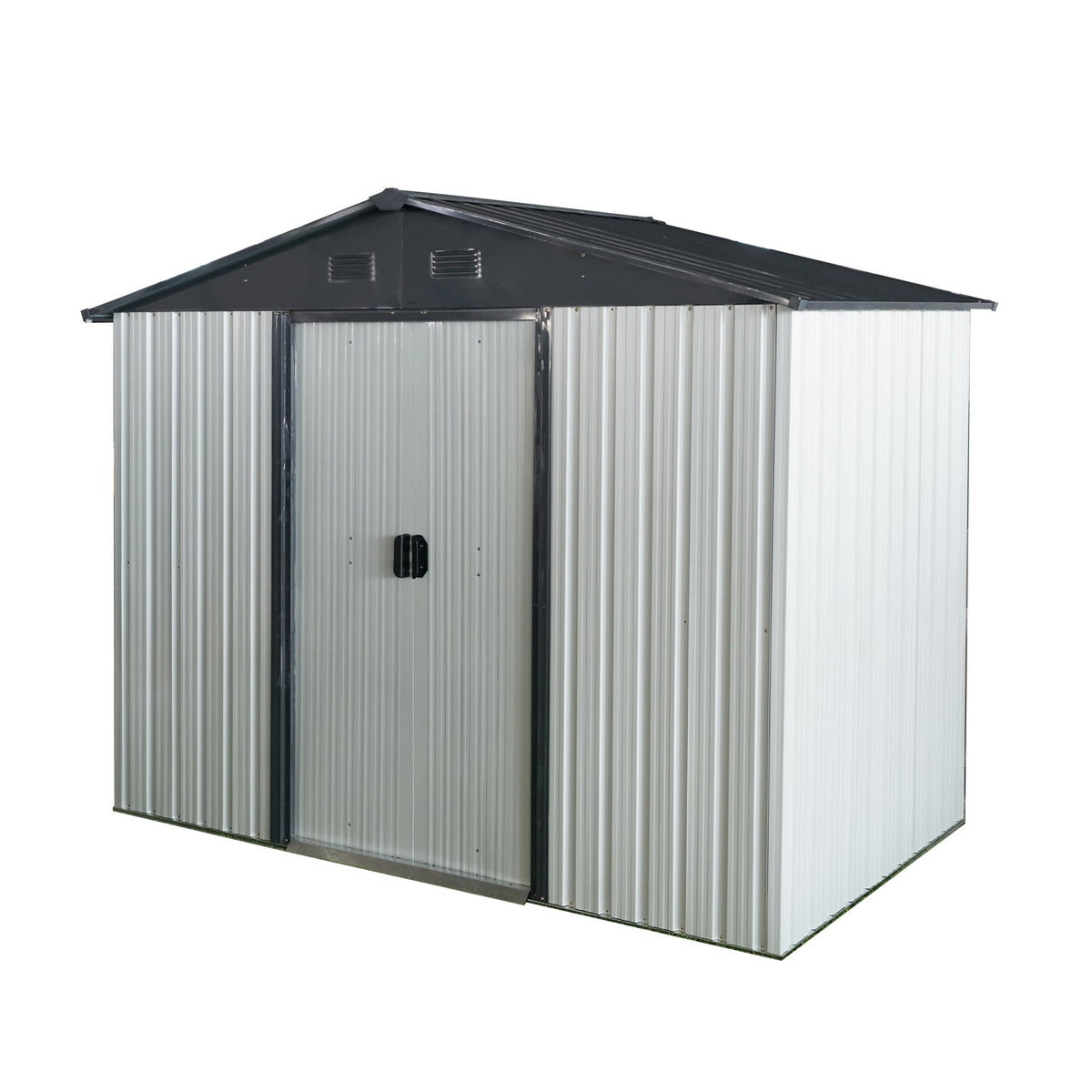 8ft x 4ft Outdoor Metal Storage Shed, photo 4 of 10