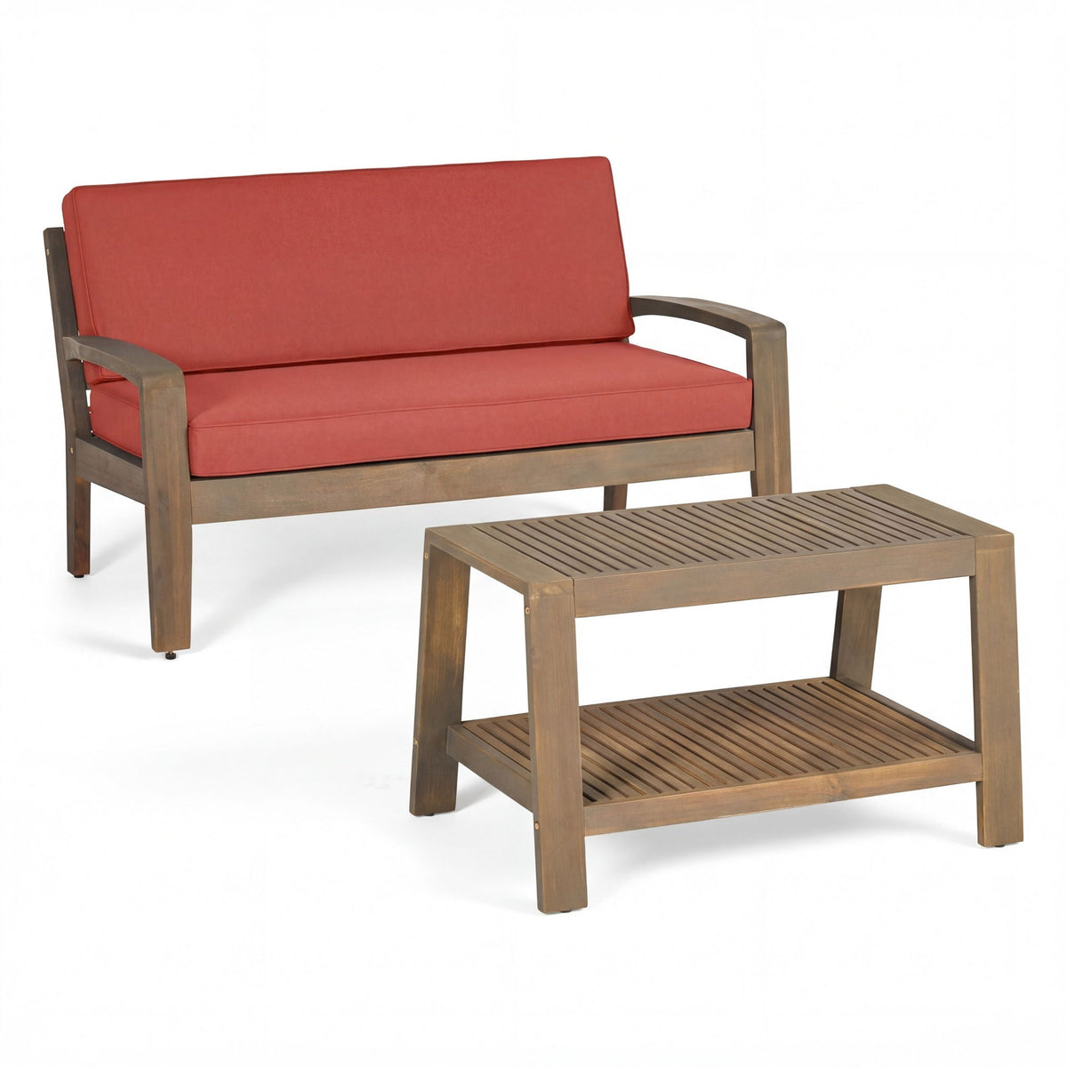 2 Piece Conversation Set, Loveseat & Coffee Table, photo 3 of 12