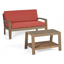 2 Piece Conversation Set, Loveseat & Coffee Table