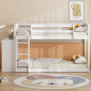 Bunk Bed With 4 Drawers and 3 Shelves by HouseOfZazla