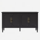 Vintage Buffet Cabinet With Adjustable Shelves by HouseOfZazla