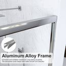 Semi-Frameless Double Sliding Shower Door