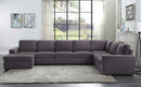 Tifton - 7 Seat Reversible Modular Sectional Sofa Chaise by HouseOfZazla