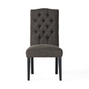 Harriet Tufted Dining Chair With Button Tufting And Diamond Stitching by HouseOfZazla