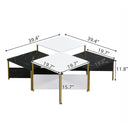 Modern Nesting Coffee Tables Set of 4