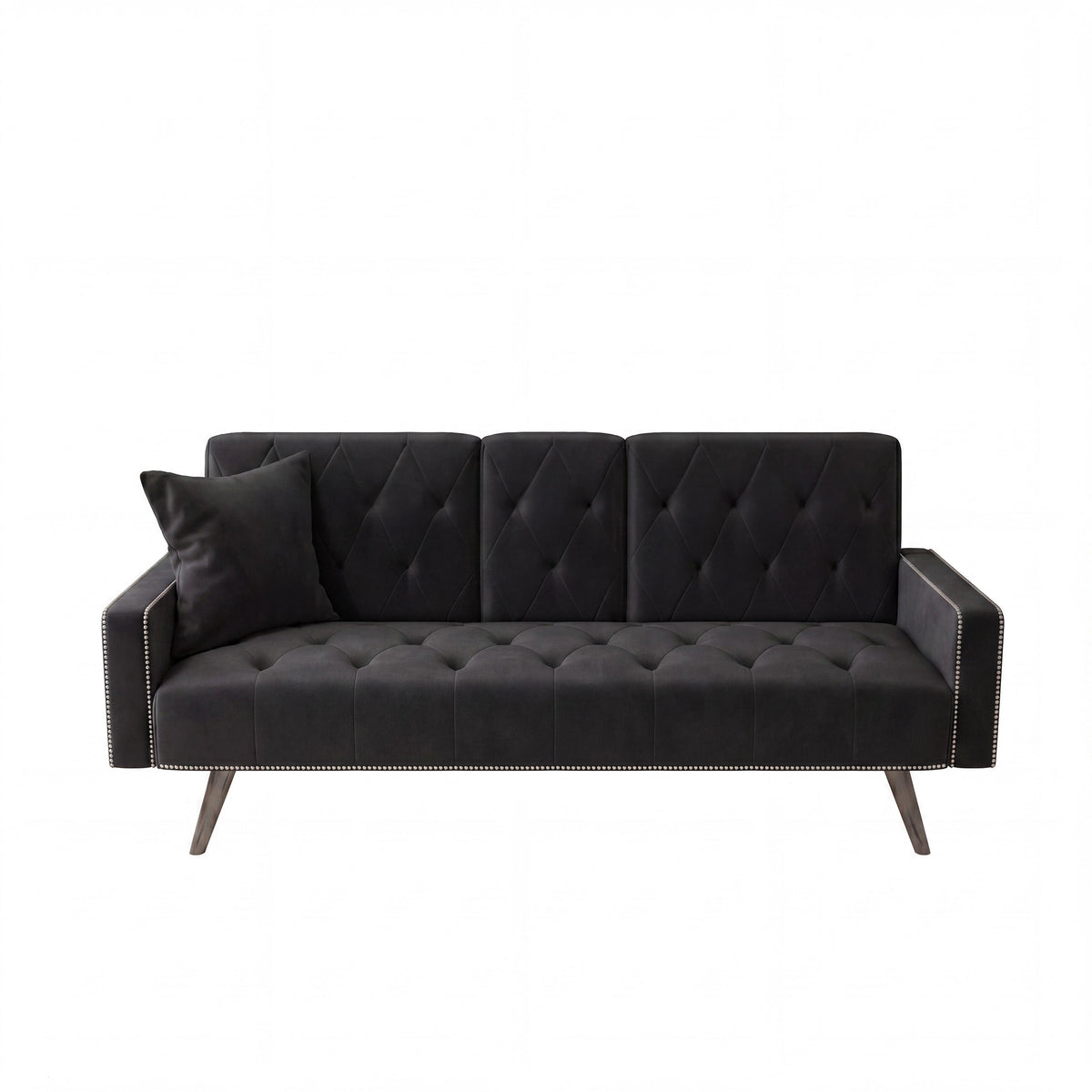 1730 Sofa Bed Armrest with Nail Head Trim, photo 8 of 10