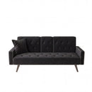1730 Sofa Bed Armrest with Nail Head Trim