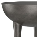 Otto - Cast Aluminum Side Table - Black by HouseOfZazla