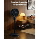 7-Inch Pedestal Fan with Oscillating Standing Design and Remote Control by HouseOfZazla