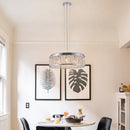 Modern Crystal Chandelier - 19 Inches