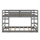 Solid Construction, Bunk Bed With Ladder by HouseOfZazla