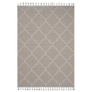 Guros - 4' X 6' Trellis Indoor / Outdoor Area Rug - Ivory by HouseOfZazla