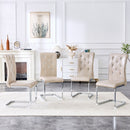 Elegant Design Upholstered Dining Chairs by HouseOfZazla
