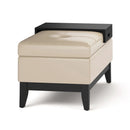 Oregon - Contemporary Storage Ottoman Bench With Tray by Unique Piece Furniture