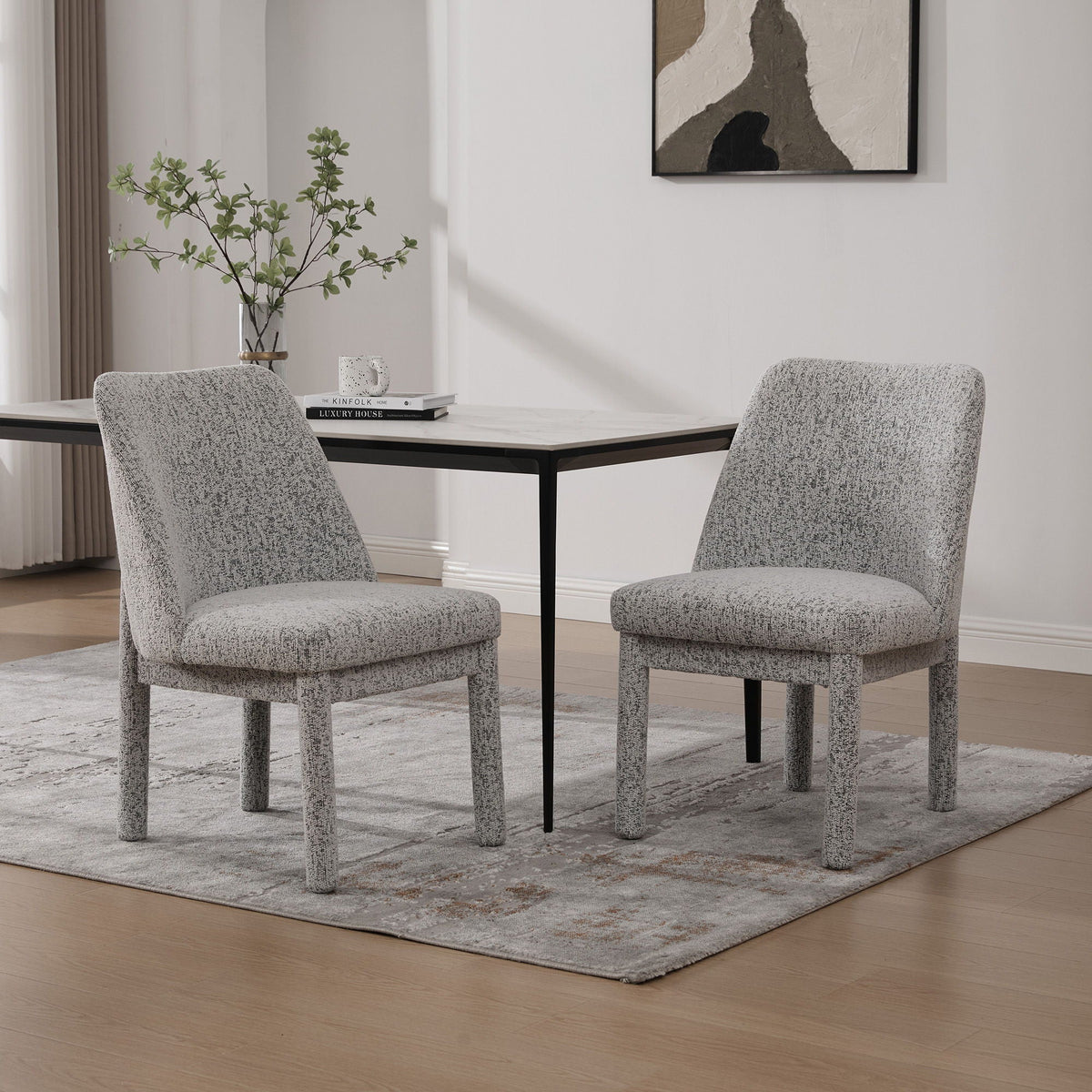 Wide Minimalist Dining Chair, photo 33 of 40
