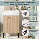 Bathroom Vanity, Combo Cabinet, Bathroom Storage Cabinet, Single Ceramic Sink by Unique Piece Furniture