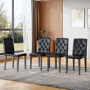 Dining Chairs With Ergonomic Buckle Backrest For Family Dining Rooms by Unique Piece Furniture