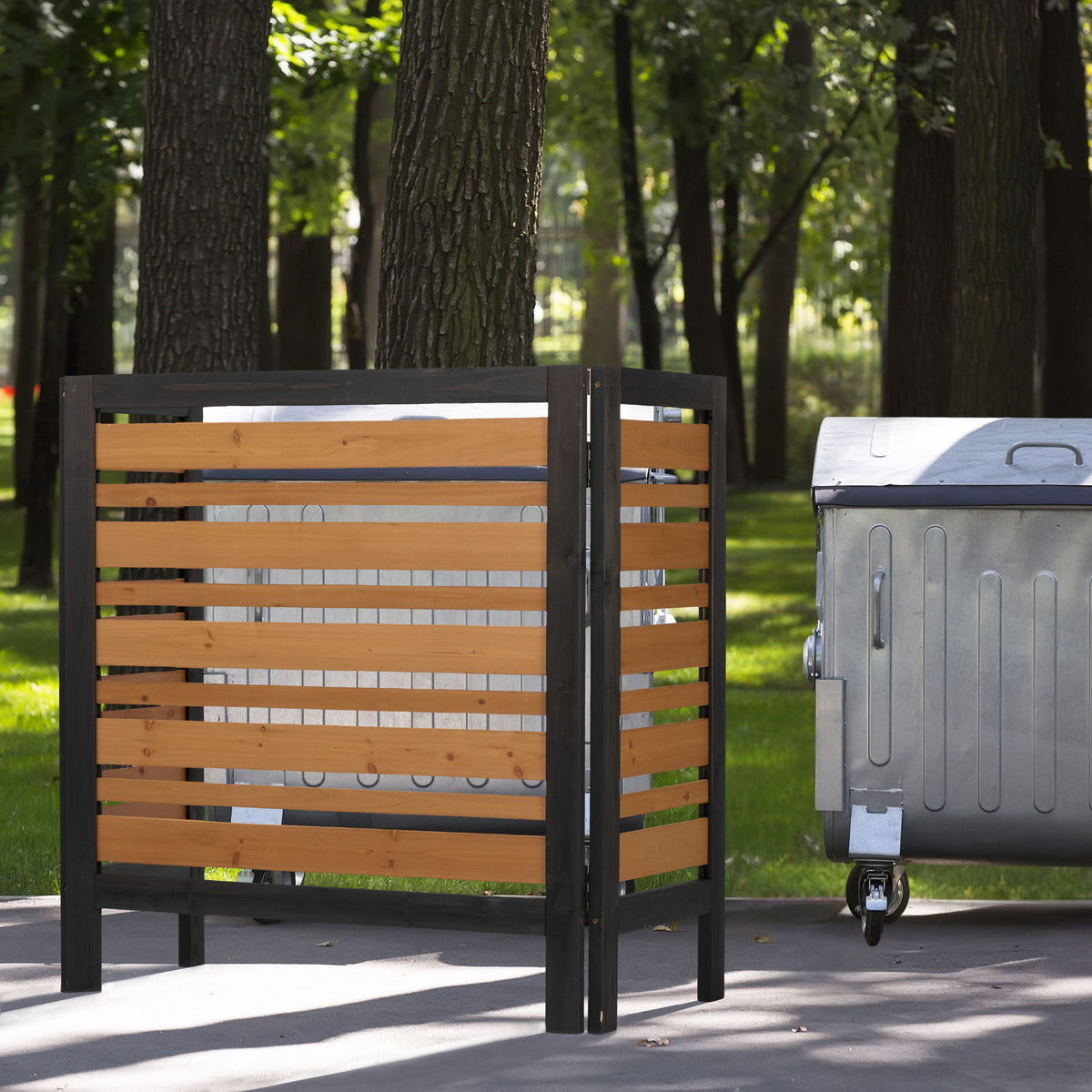 Outdoor Air Conditioner Fence Screen, photo 14 of 22