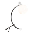 Eileen - Contemporary Task Lamp - Black / White