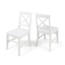 Plethora - Dining Chair With X Shaped Back (Set of 2) by HouseOfZazla