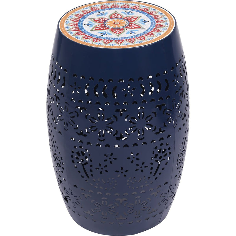 RUBY 12' SIDE TABLE - DARK BLUE