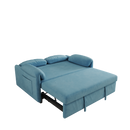 54 "velvet blue sofa sofa bed dual purpose living room retractable bed