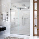 56-60"W x 72"H Frameless Sliding Shower Door – Clear Tempered Glass by HouseOfZazla