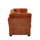 83.50" Modern Flared Arms Sofa (Caramel) by HouseOfZazla