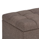 Sienna - Upholstered Storage Ottoman Bench by Unique Piece Furniture