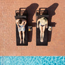 K&K 80'' Patio Wicker Chaise Lounge Chairs Set of 2 by HouseOfZazla